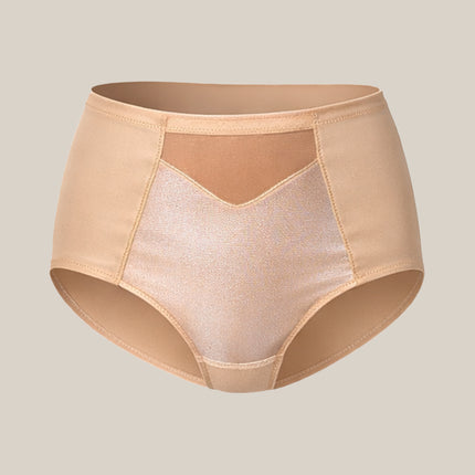 MAROON Find My Skin Tone Nylon Elastane High Rise Briefs Soft Stretchy Full Coverage High Waist Hold Zero Roll Grip Vanishing Waistband Hipster Panty