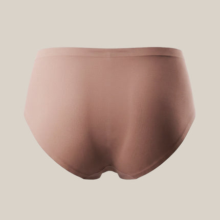 MAROON Find My Skin Tone Airlift Zero Panty Lines Air Light Control Fitted Clothes and Loungewear Low Rise No Show Pantylines Air Skin Feel No-Pressure Bond Seamless Bonded Panty