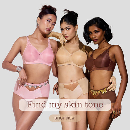 MAROON Find My Skin Tone Seamless Non-Padded T-Shirt Elevated Coverage Graceful minimizer Structured Shoulder Women Everyday Bra - Strawberry