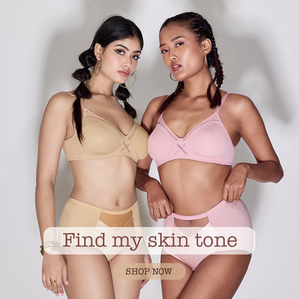 MAROON Find My Skin Tone Seamless Non-Padded T-Shirt Cloud Soft Lift Active Stretch Women Everyday Bra - Caramel
