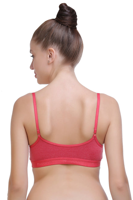 3 4 coverage slip bra