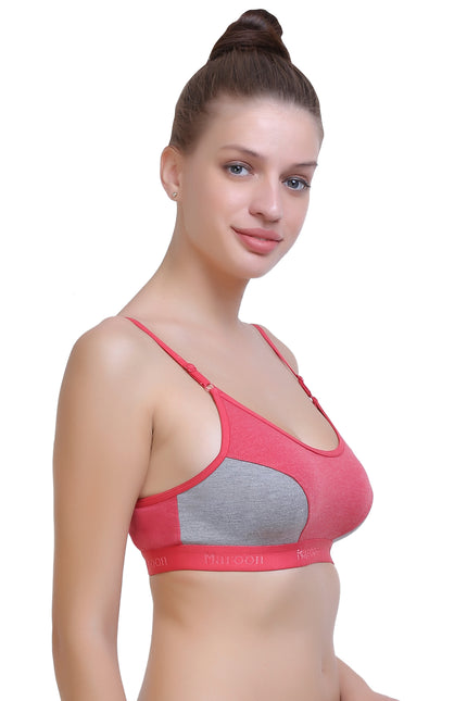 Full coverage sports bra