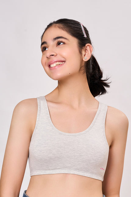 Cotton sports bra